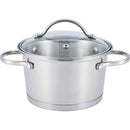 Olla De Acero Inoxidable 16 Cm 1.6 L Plateado Olla