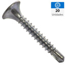 Tornillo Yescar Pbz 6X11/4 20U