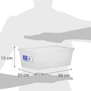 Caja Organizadora 20X12X34 Cm 6 L Transparente