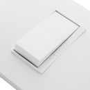 Interruptor simple 9/12 10 A Luzica Blanco