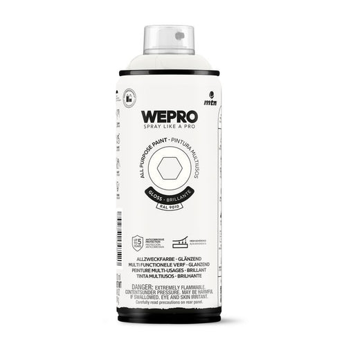 Pintura en Spray 0.4 l Satin Blanco Estelar