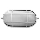 Tortuga de muro exterior 60 W blanco