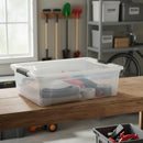 Caja 41.8X16.4X60.3 Cm 30 L Transparente