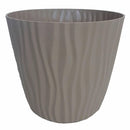 Macetero De Plastico 23X18.5 Cm Taupe