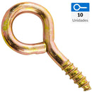 Set de cancamos cerrados no7 10 unidades
