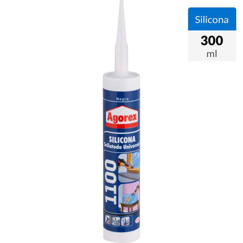 Agorex Sellatodo Universal 300 Ml Negra Adherencia Flexible