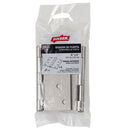 Pack 3 Unidades Bisagra 4x4 Plata