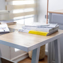 Escritorio Pepe 100X58X75 Cm Blanco Y Oak