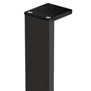 Pata aluminio laila 40x120mm negra