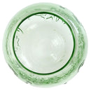 Portavela verde 9 cm