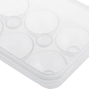 Portahuevos de plastico 15x24x12 cm