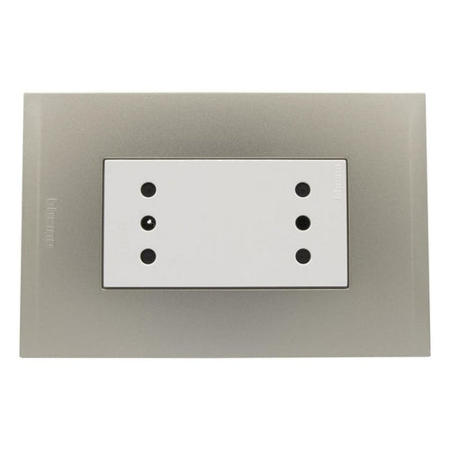 Toma Duplex 10A Blanca Pl3P Perla Nobile