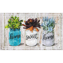 Limpiapies Sweet Home 45X75 Cm Caucho Reciclado Multicolor