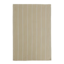 Set 3 Panos De Cocina Rectangular 40X60 Cm Liso Taupe/Blanco