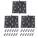 Pack 3 Unidades Bisagra 4X4'' Negro