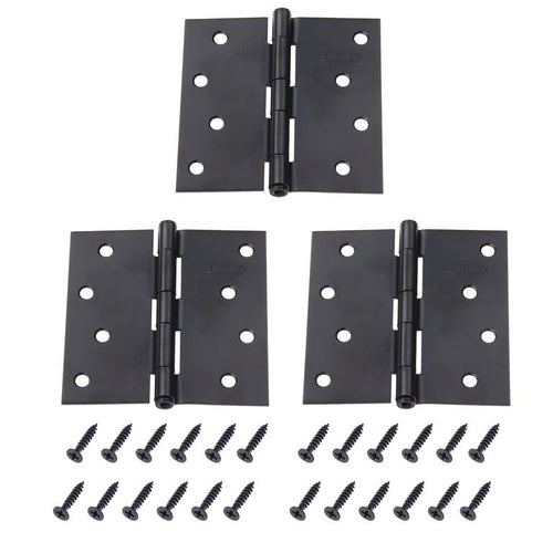Pack 3 Unidades Bisagra 4X4'' Negro