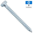 Tornillo Tirafondo Madera 2-1/2 Pulg 1/4 Pulg 2 Unidad(Es)