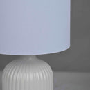 Lampara Mesa Barres 1 Luz E27 Beige