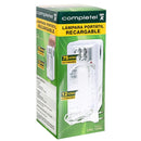Lampara Recargable, 4 + 12 Led, Certificada
