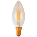 Ampolleta Led Vintage Vela 4 W E14 440 Lm Luz Calida