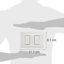 Interruptor doble 9/15 16 A Matix Blanco