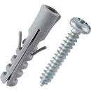 Tarugo 4 mm 25 unidades con tornillos y broca