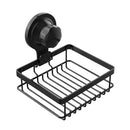 Organizador ducha succion negro