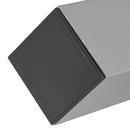 Pata cuadrada abs alu mate 40x100 mm