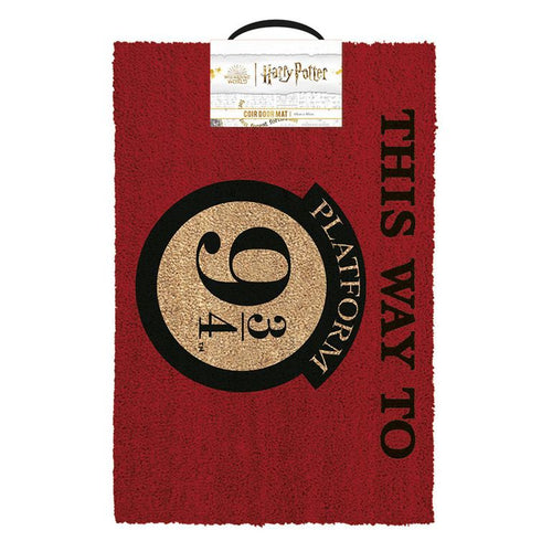 Limpiapies Harry potter 40x60 cm Rojo y negro