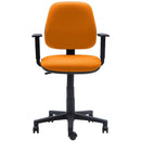 Silla Pc Brazos Naranjo