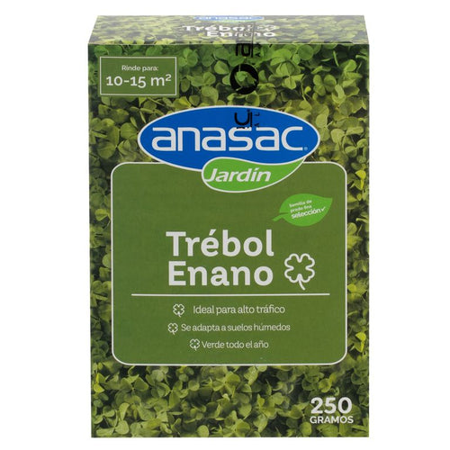 Semilla de Pasto Trebol Enano 0.25 kg Caja