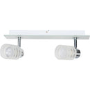 Barra Led Cebra 2 Luces 1 Metal