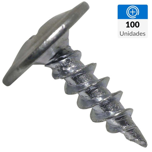 Tornillo Autoperforante Madera 3/4 Pulg 8 Mm 100 Unidad(Es)