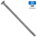 Tornillo Autoperforante Yeso-Carton 3 8 mm 100 unidad(es)