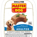 Alimento humedo pate para perro adulto 250 gr pollo