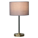Pack 2 Lampara Mesa Mar Beige 40 cm