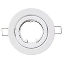Foco Empotrado Basculante Metal Blanco 50 GU10 W 10 cm