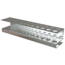 Porta Brocas Metalico Zincado 28 Unidades Almacenamiento Herramientas