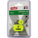 Mini candado TSA fx amarillo