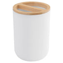Set 4 Piezas Blanco Plastico/Bambu