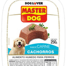 Alimento humedo para cachorro 250 gr carne