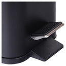 Basurero 5 Litros Metal Negro