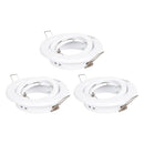 Pack focos LED basculantes 3 unidades.