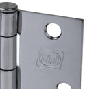 Bisagra L88 3x3 Acero Cromado 1 un