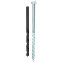 Tornillo Tirafondo Madera 3-1/2 3/16 20 unidad(es)