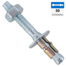 Perno Anclaje 1/4 X 1 3/4 50 Unidades