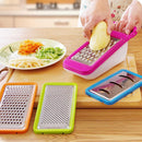 Set 4 Ralladores Casa Bonita Inox. Contenedor Multicolor
