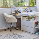Sillon Ejecutiva Copito Blanco