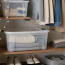 Caja 46.4X23.4X59.7 Cm 46 L Transparente