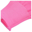 Guantes De Latex De Fibra Natural Talla Unica Rosado